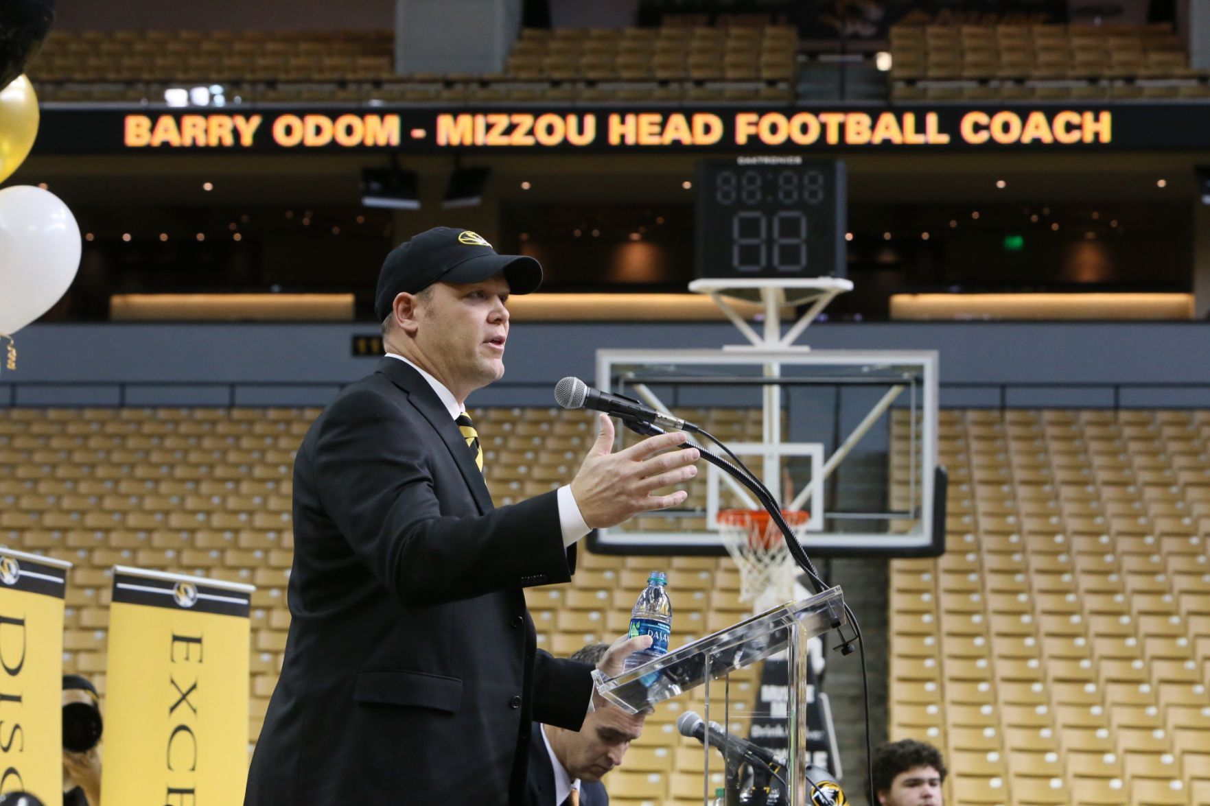 Barry Odom introduced as Mizzou football coach